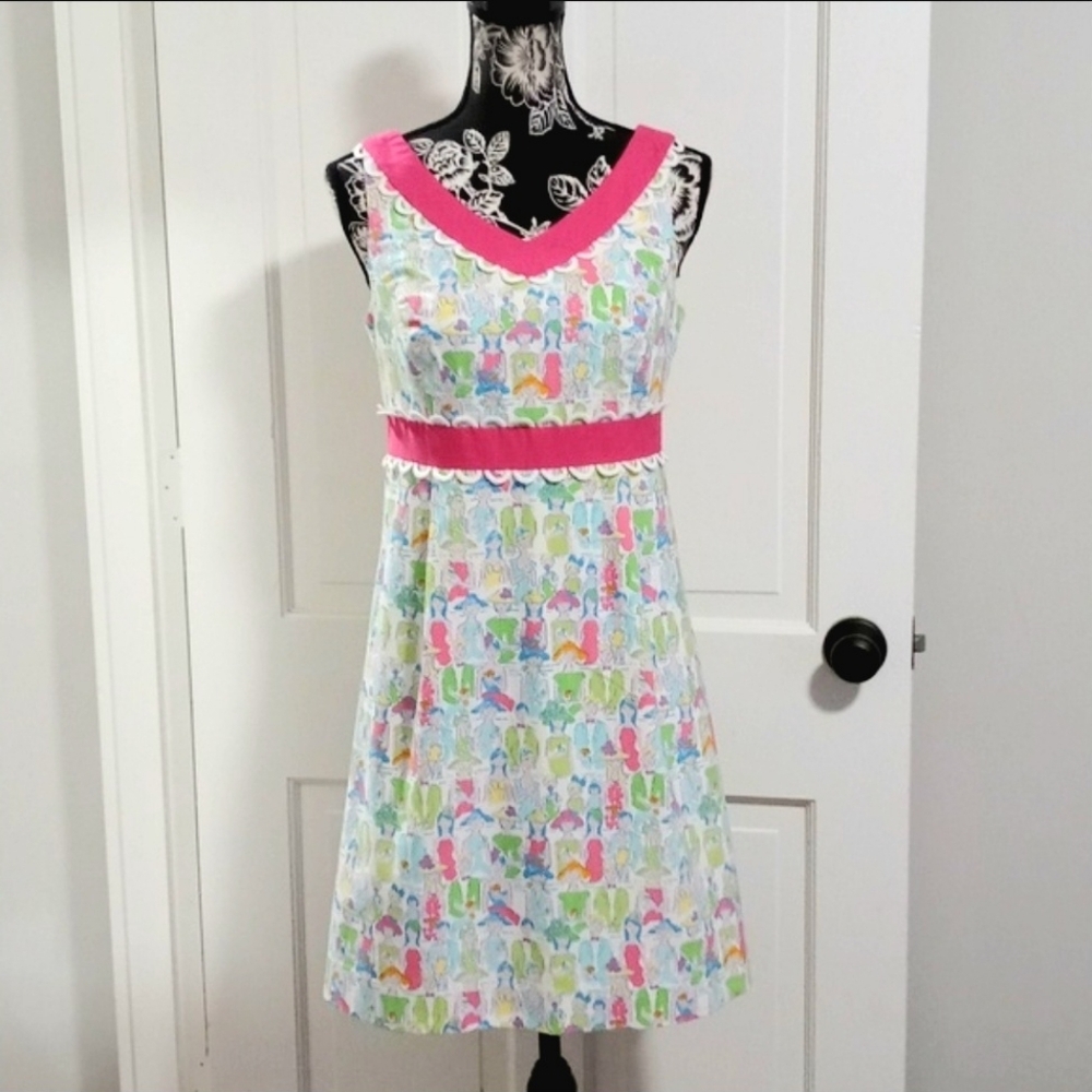 🦄VERY HTF Lilly Pulitzer Originals🦄 - Del Mar Loopy Dress